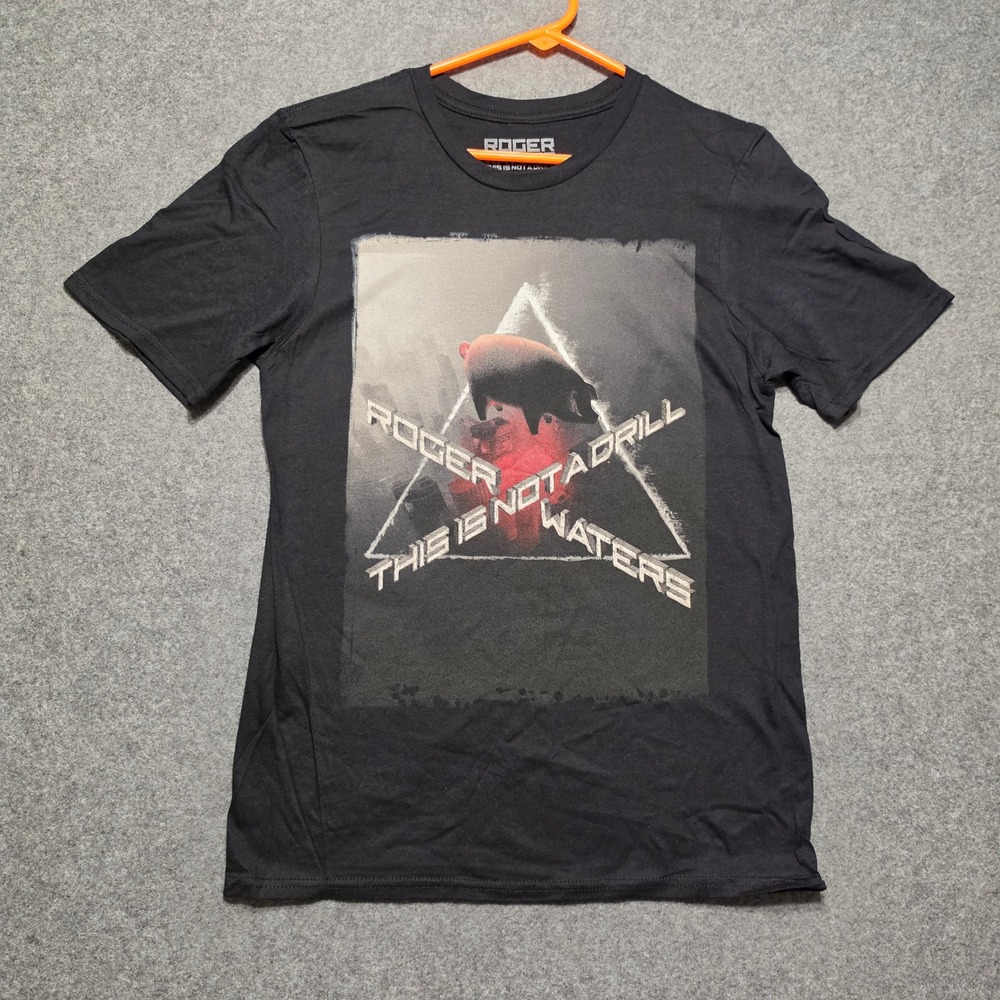 Roger Waters This Is Not A Drill 2022 Tour T-Shirt Black Small Concert Tee